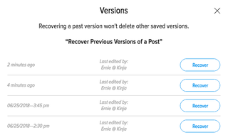 Illustration for article titled New Save Options & Recover Previous Versions of a Post